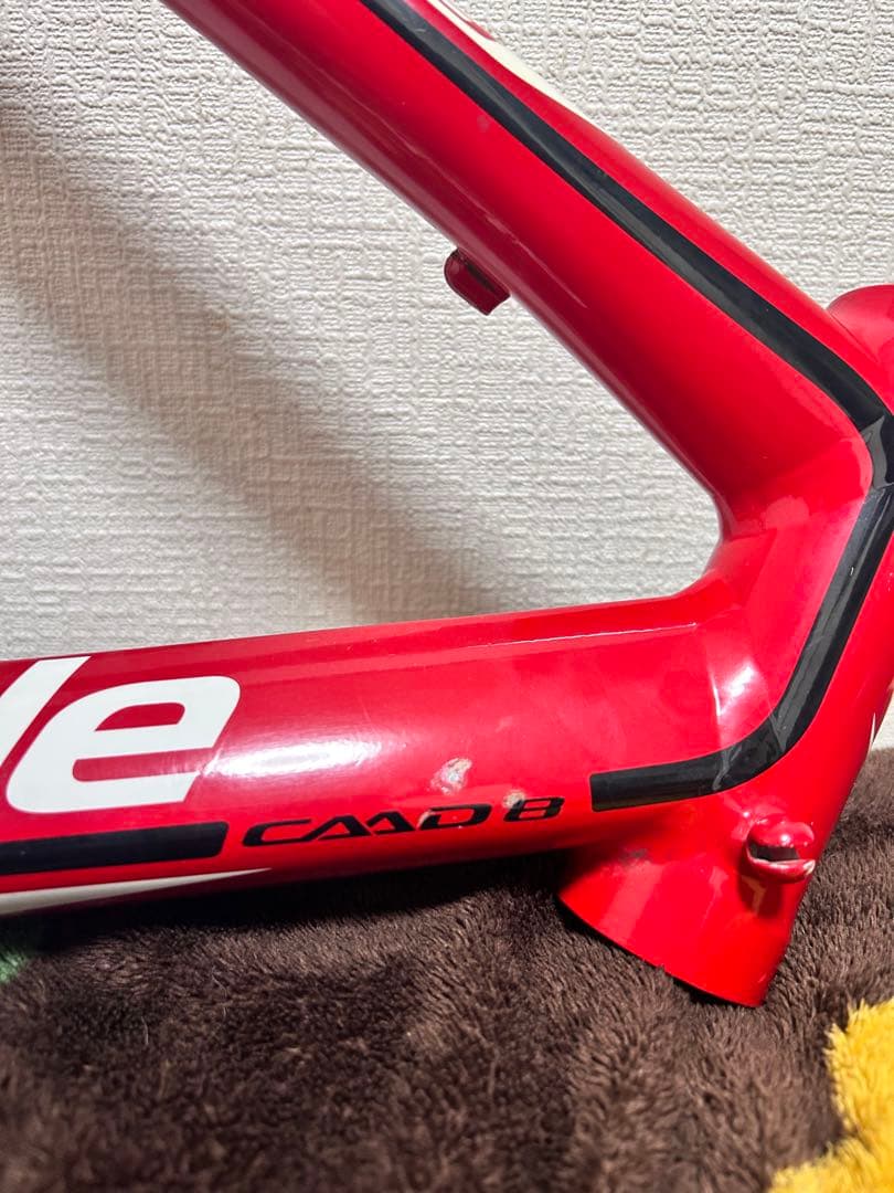 Cannondale CAAD 8 レッドフレーム