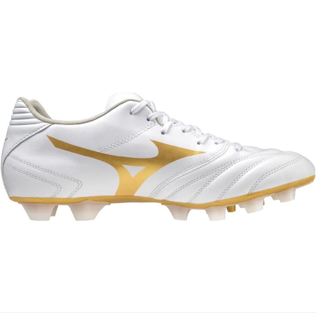 ミズノ モナルシーダ NEO 2 SW ホワイト×ゴールド 25.5cm