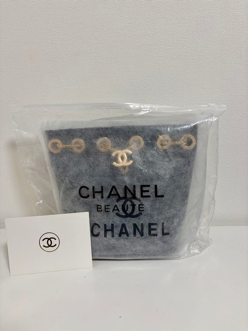 CHANELノベルティキルティング 2wayバケットバッグ　新品未使用