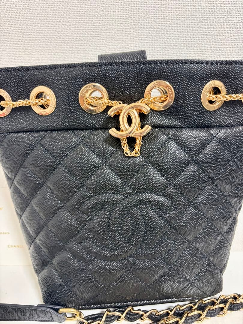 CHANELノベルティキルティング 2wayバケットバッグ　新品未使用