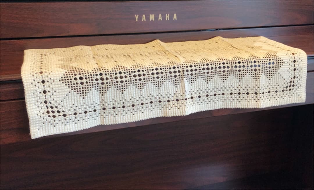 vintage linen table runner *リネンテーブルクロス①