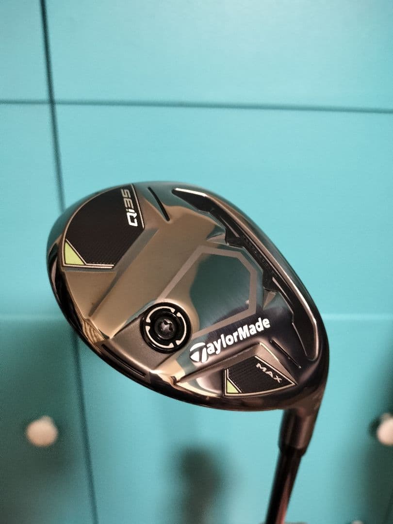 テーラメイド Qi35 MAX U4 レスキュー フレックスR ヘッドカバー付