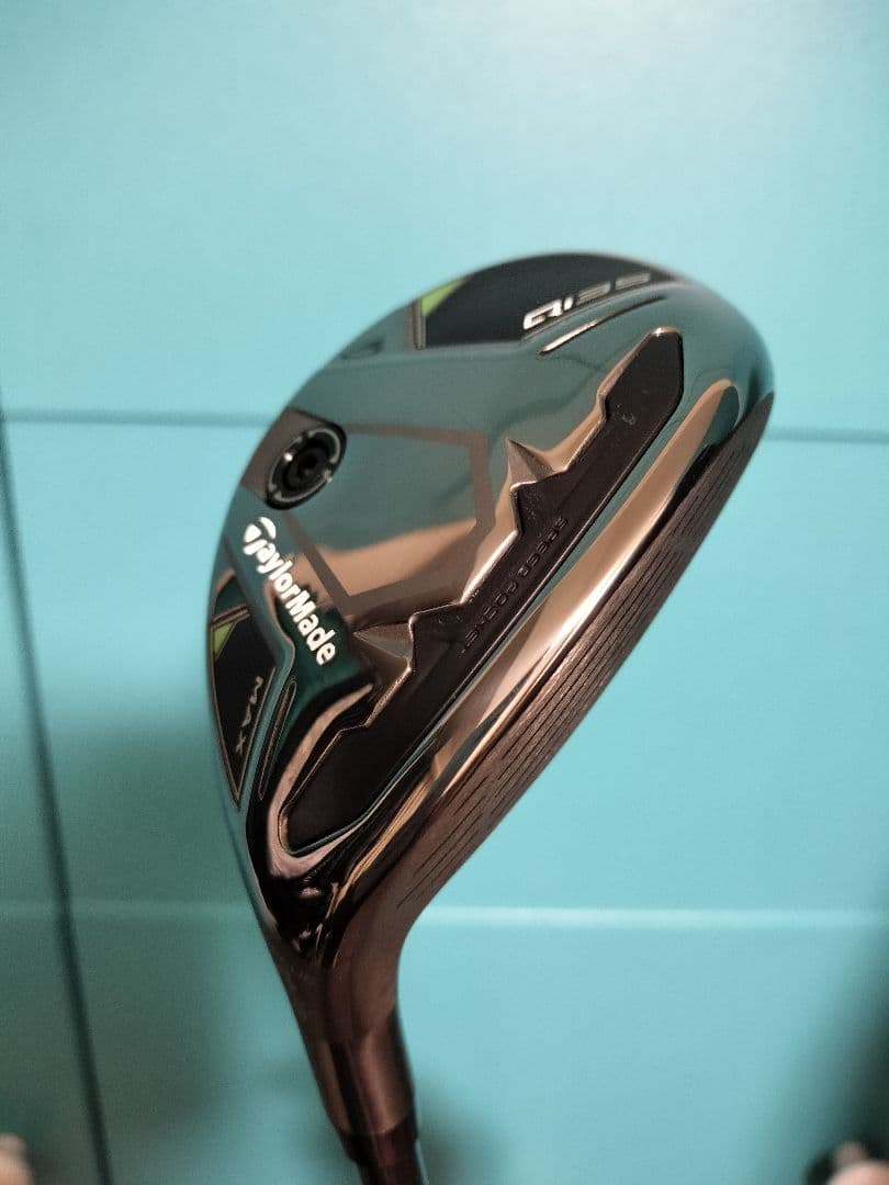 テーラメイド Qi35 MAX U4 レスキュー フレックスR ヘッドカバー付