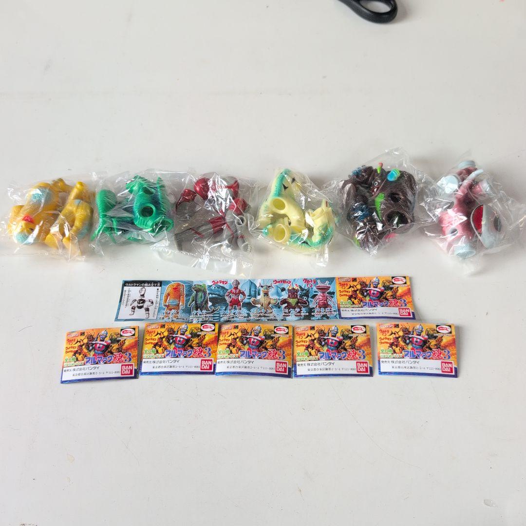 ブルマァク魂パート3HGシリーズ ガシャポン2002年発売全6種未開封品
