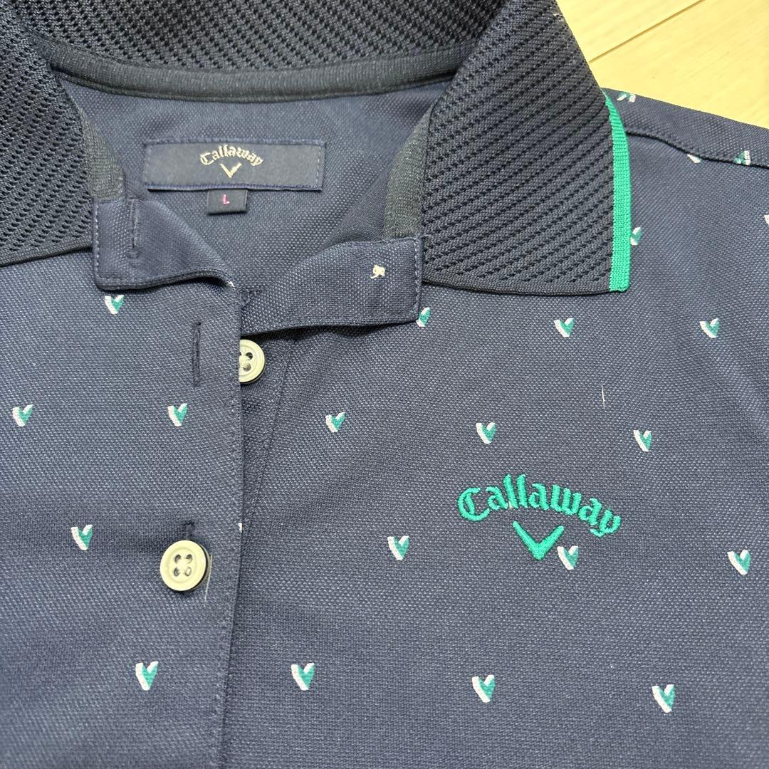 Callaway レディース ゴルフウェア L ネイビー