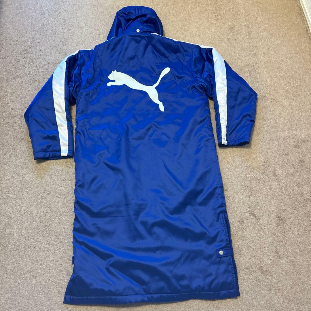 PUMA ベンチコート S~M 青