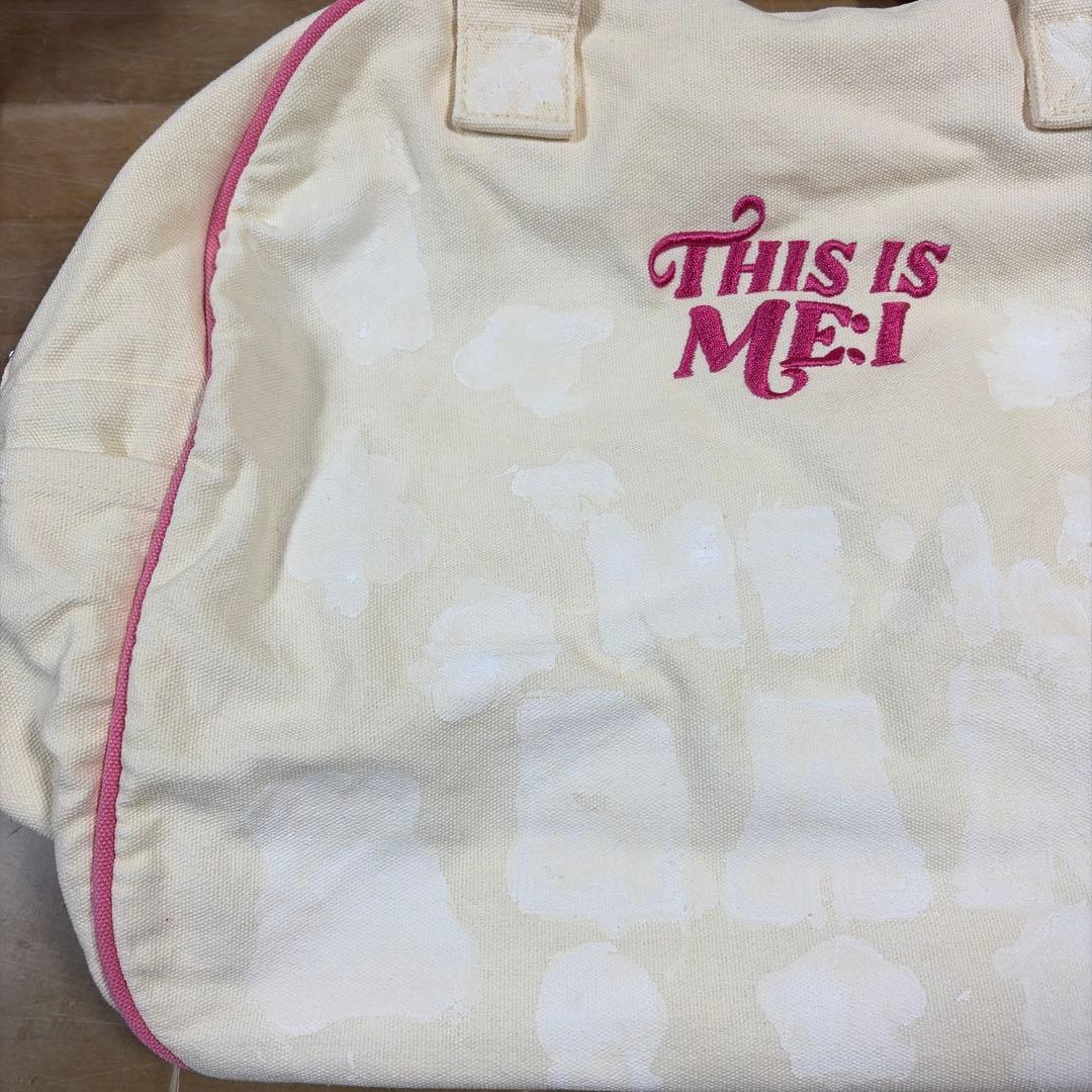 ME:I ミーアイ アリツア キャンバストートバッグ