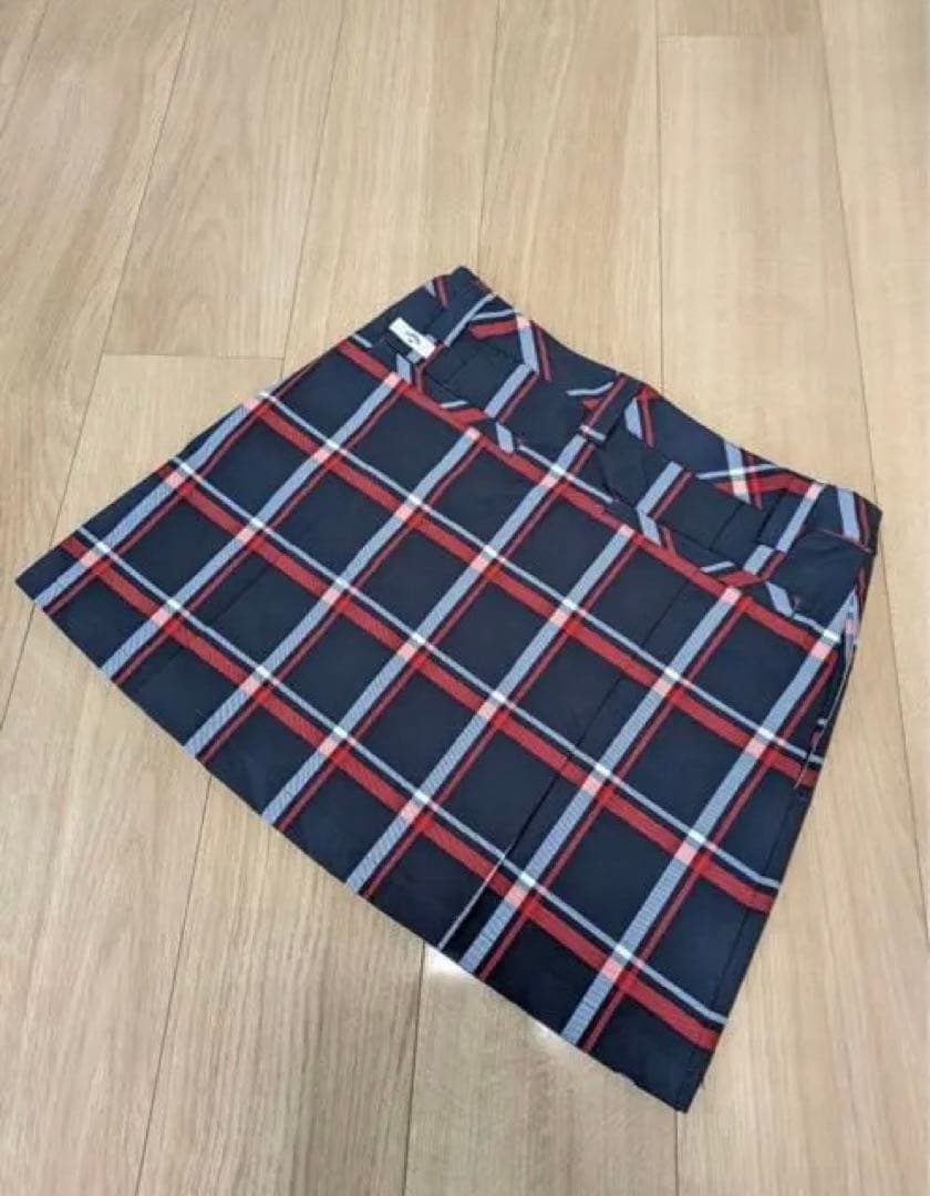 【新品・タグ付き】Callaway XSERIES 撥水 スカート　チェック M