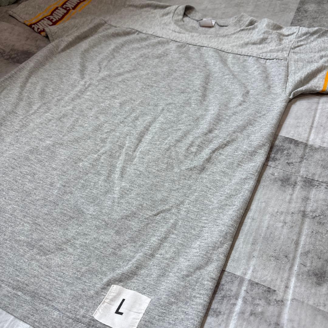 NIKE フットボールシャツ　L オレンジタグ 70s
