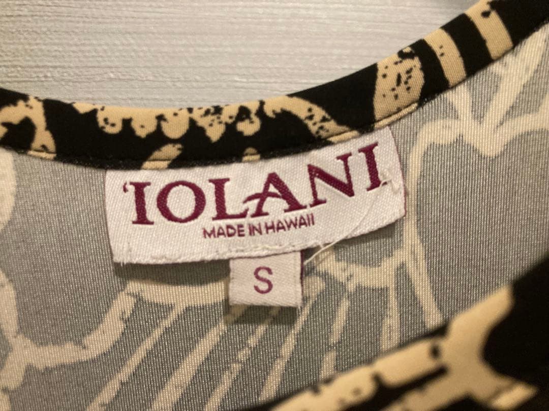 'Iolani Hawai'i イオラニ ハワイ ロングドレス S フラ メリモ