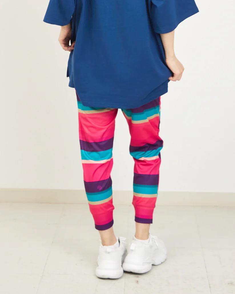 clap クラップ3月20日㈮発売11,660円ランダムボーダークロップドパンツ