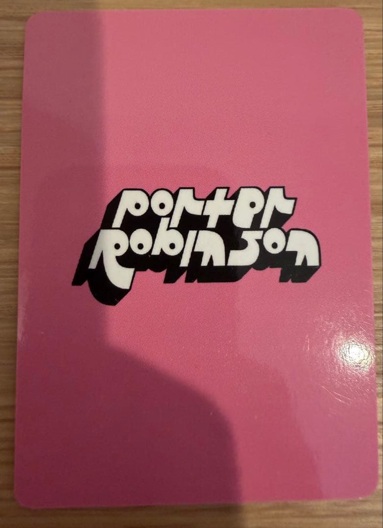 Porter Robinson トレーディングカード　直筆サイン入り