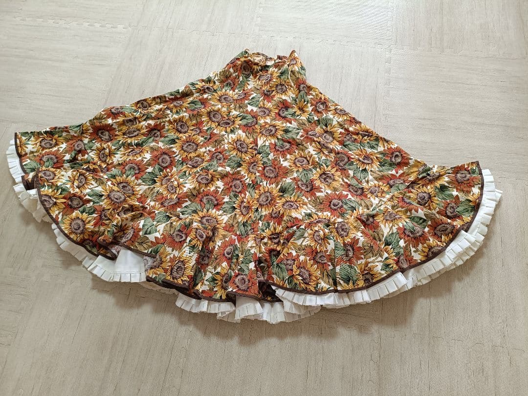 フラメンコドレス　ハンドメイド