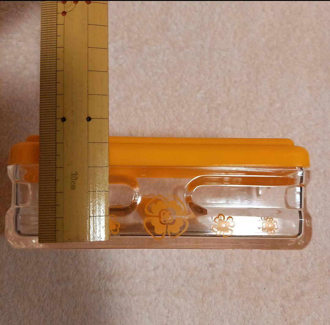 昭和レトロ　カゴ　バターケース　保存容器　10点セット　イエローオレンジ