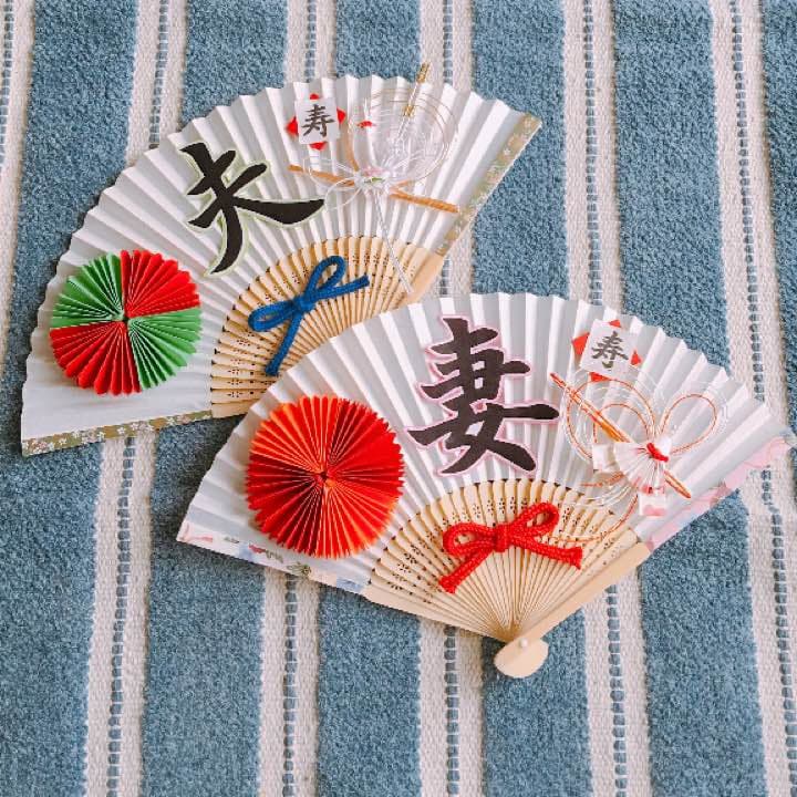 扇子プロップス♡*°(花なしverにもできます)