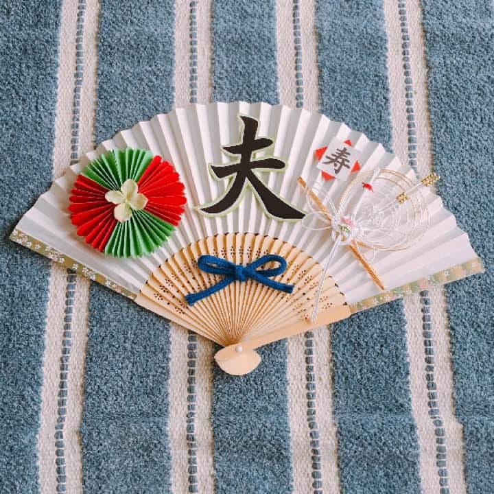 扇子プロップス♡*°(花なしverにもできます)