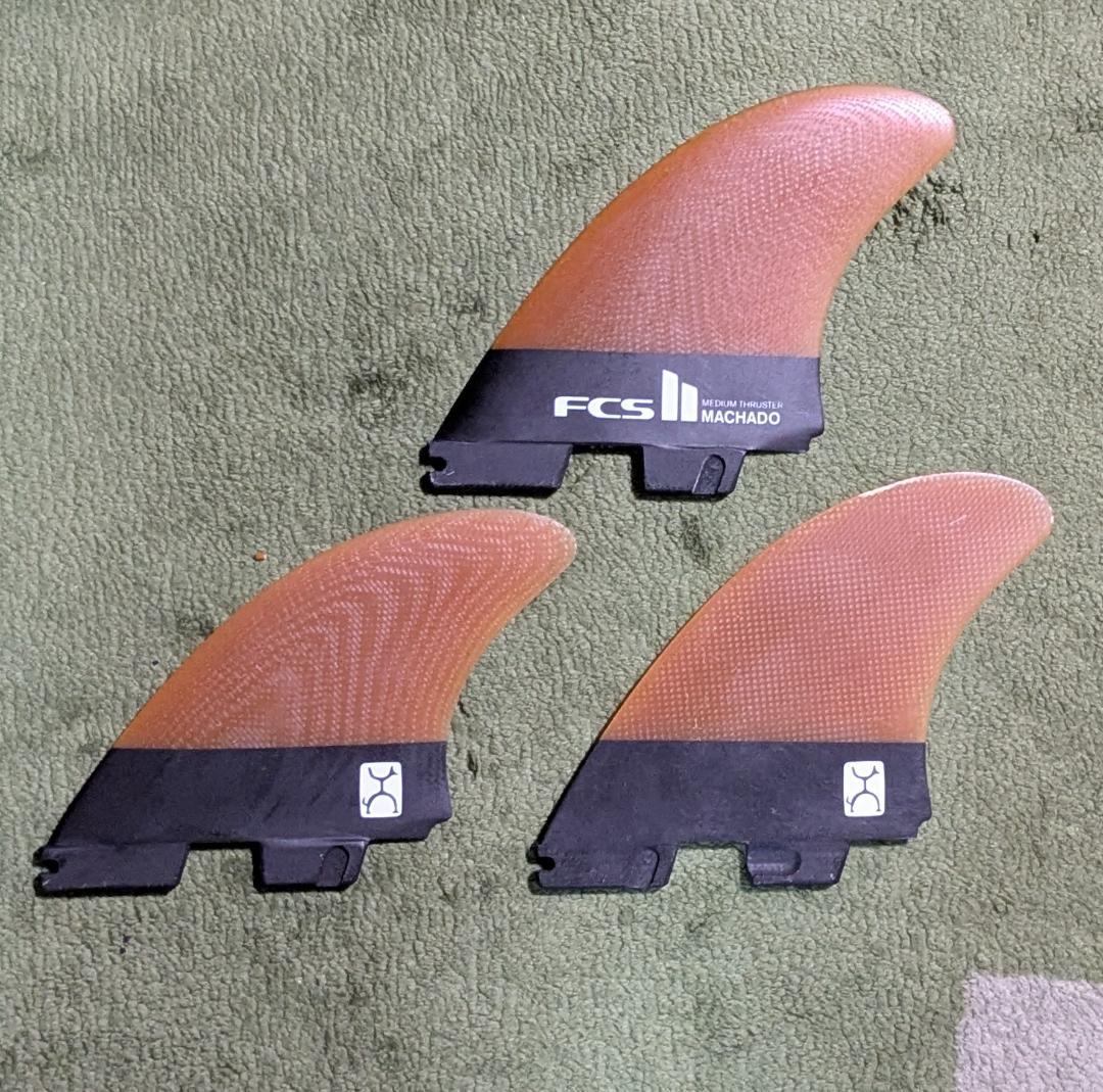 FCS II Rob Machado トライキール3枚セット