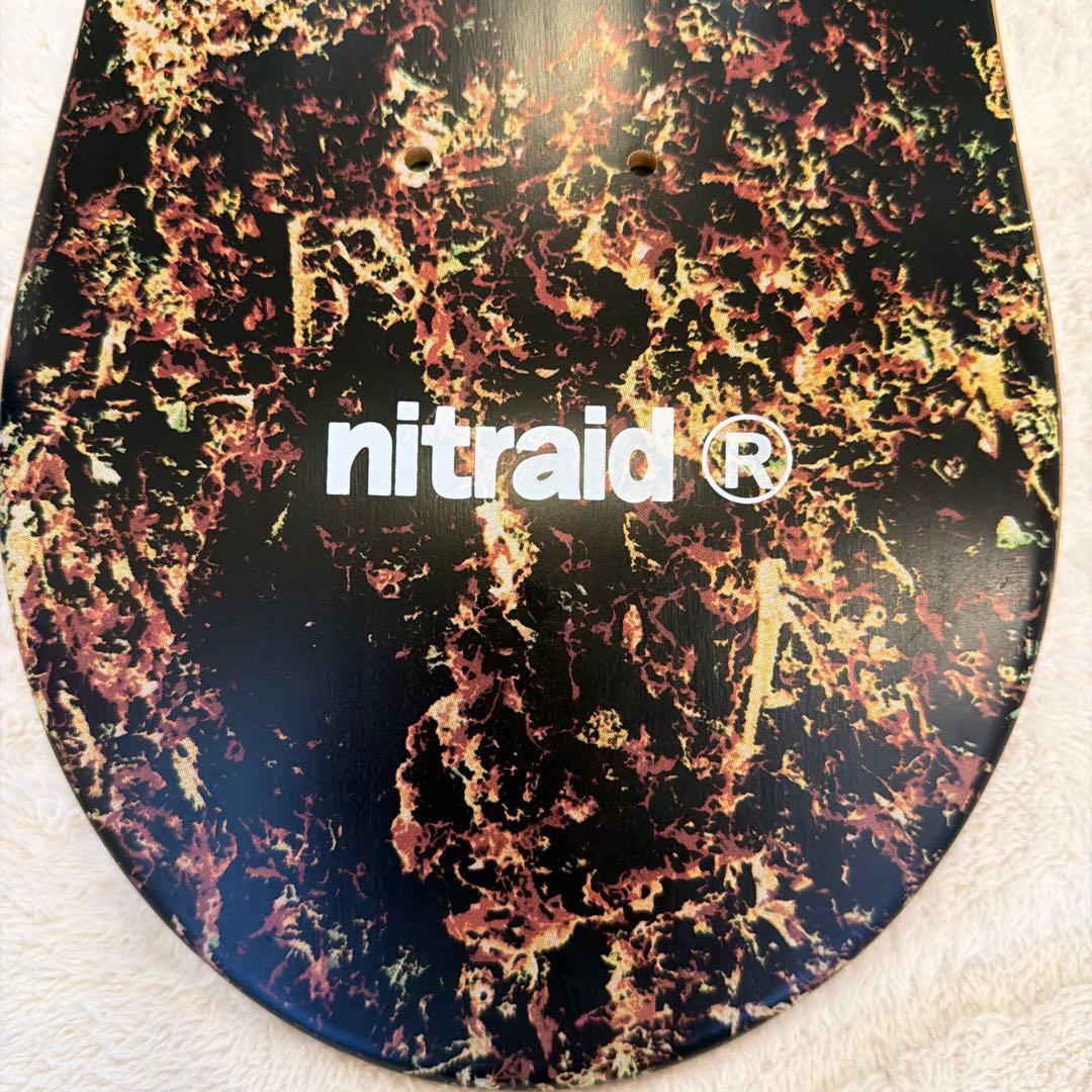 即発送 未使用 nitraid ナイトレイド スケートボードデッキ　スケボー