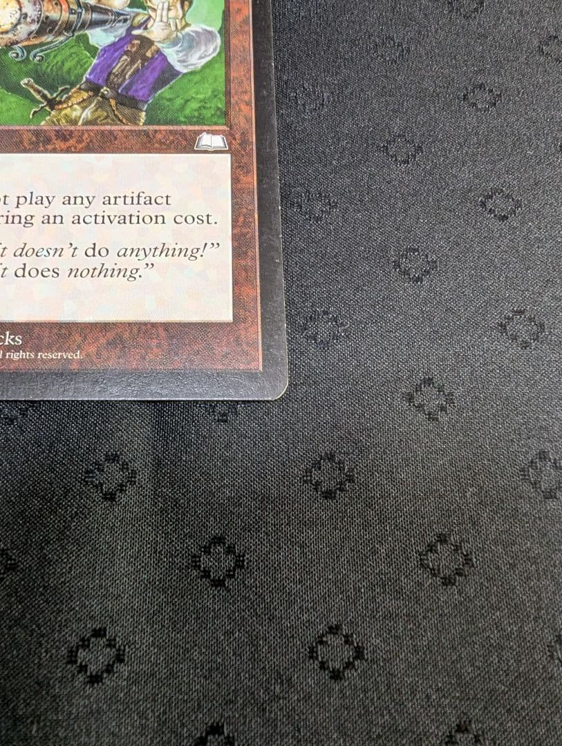 MTG　無のロッド　Null Rod　ウェザーライト　英語