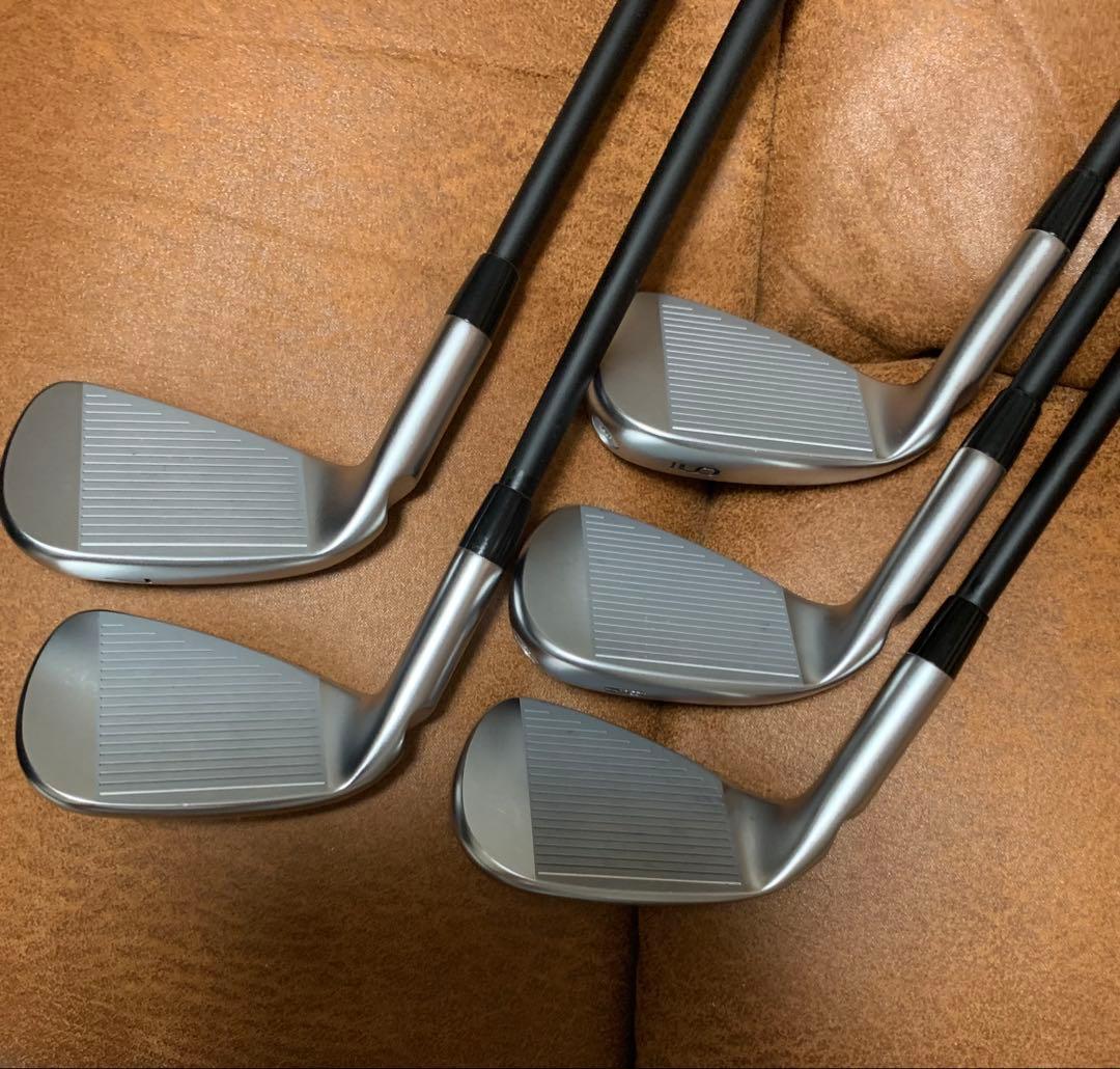 PING ピン i230 アイアン 5本セット 7-U TRAVIL85R 赤橙