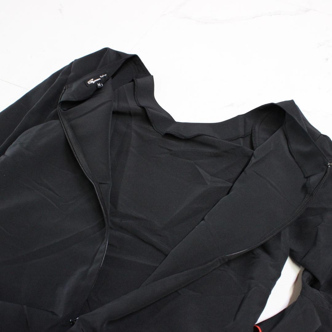 【新品フラメンコ衣装】上下セット ファルダ トップス スカート シージョ 黒 赤