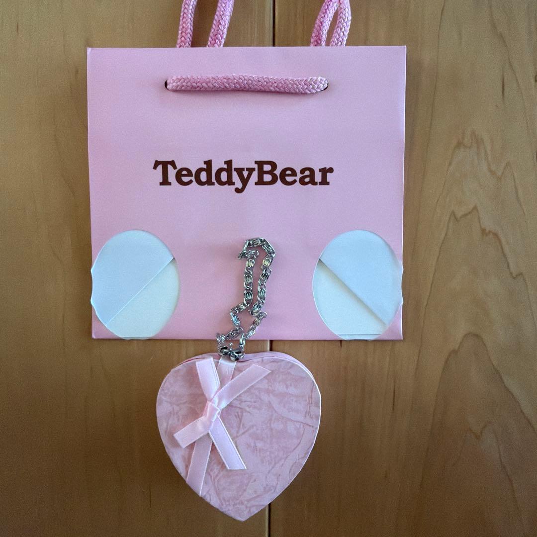 TeddyBear テディベア 約20cm ハート型ケース付き