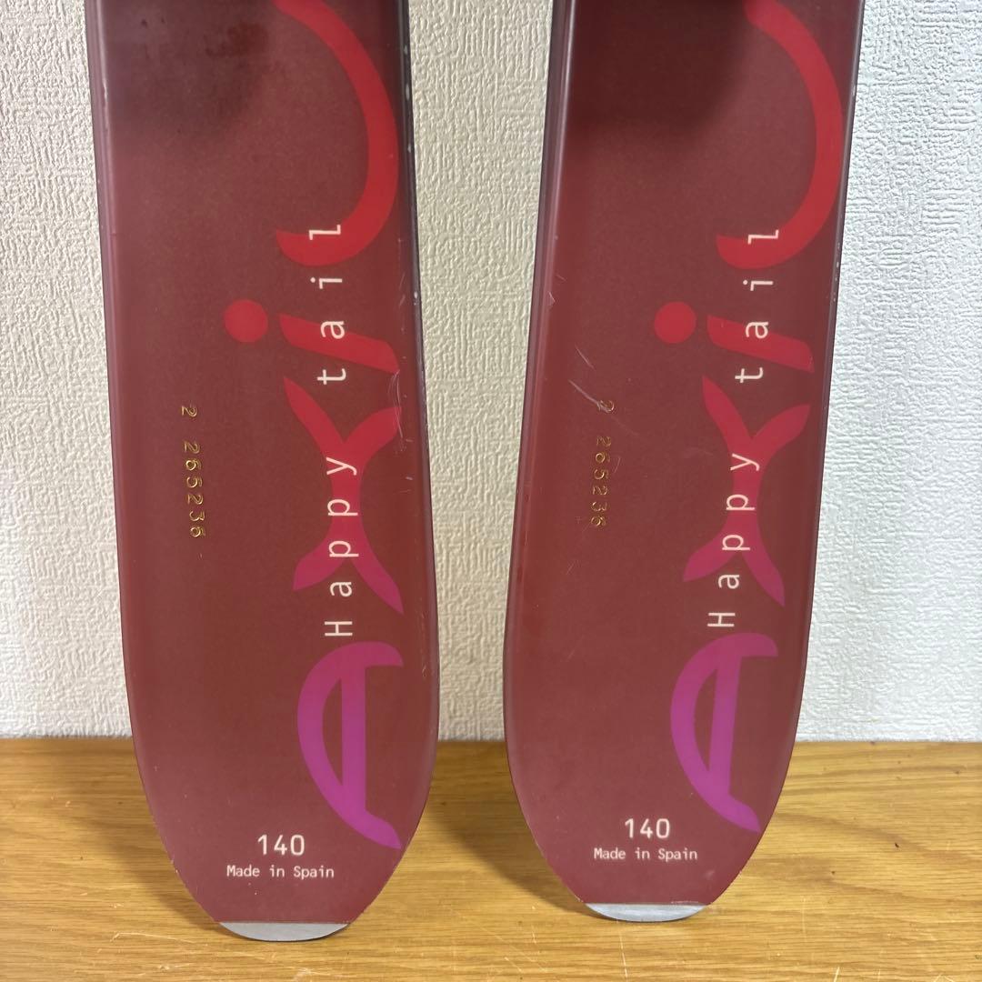 ROSSIGNOL スキー板140cm 25-25.5cm 女性用 初心者セット
