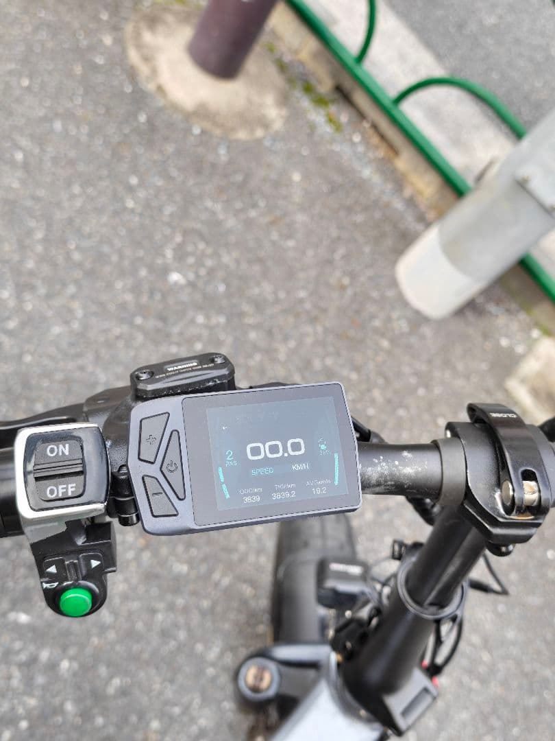 折りたたみ 電動アシスト自転車 ファットタイヤ グレー