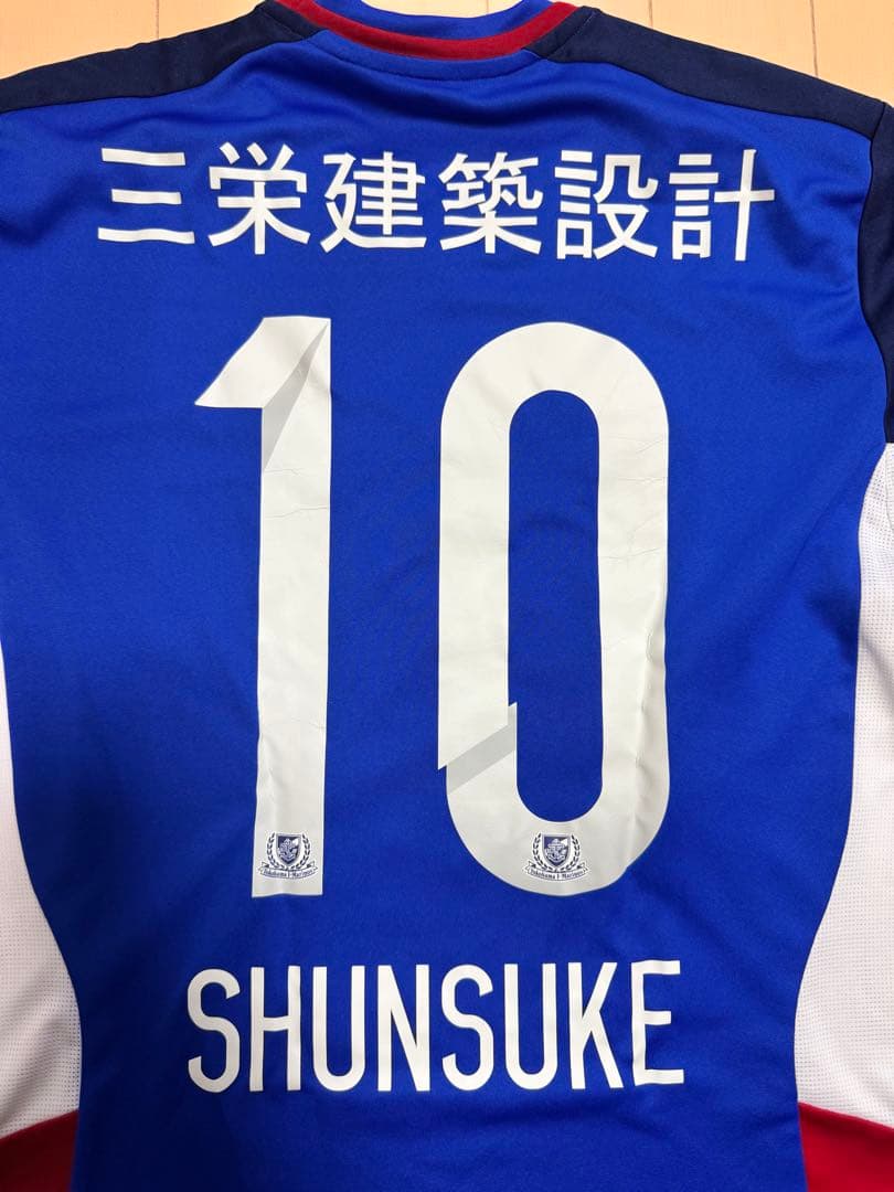 美品　横浜F・マリノス 2014天皇杯ユニフォーム　中村俊輔Lサイズ