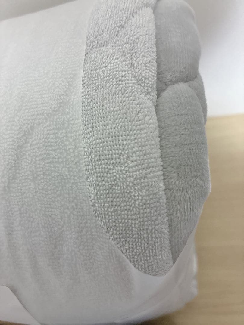 ニトリ　両面使えるゴムバンド付き 敷パッド ダブル　しっとり&さらっと 2セット