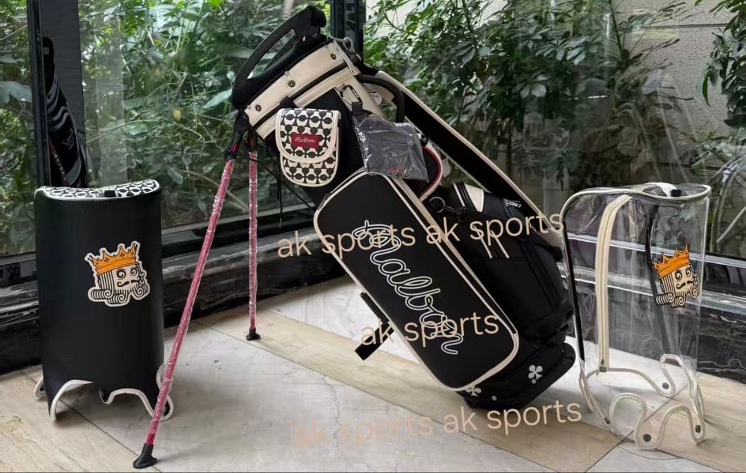 人気柄新入荷●マルボンゴルフキャディバッグ　スタンドバッグ