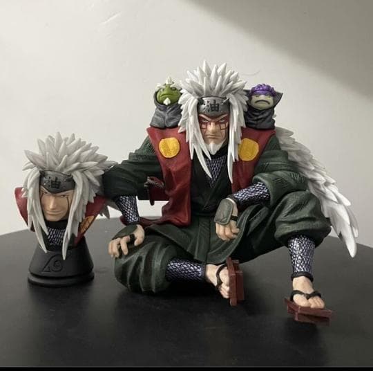 ナルト　NARUTO　自来也　フィギュア　塗装完成品