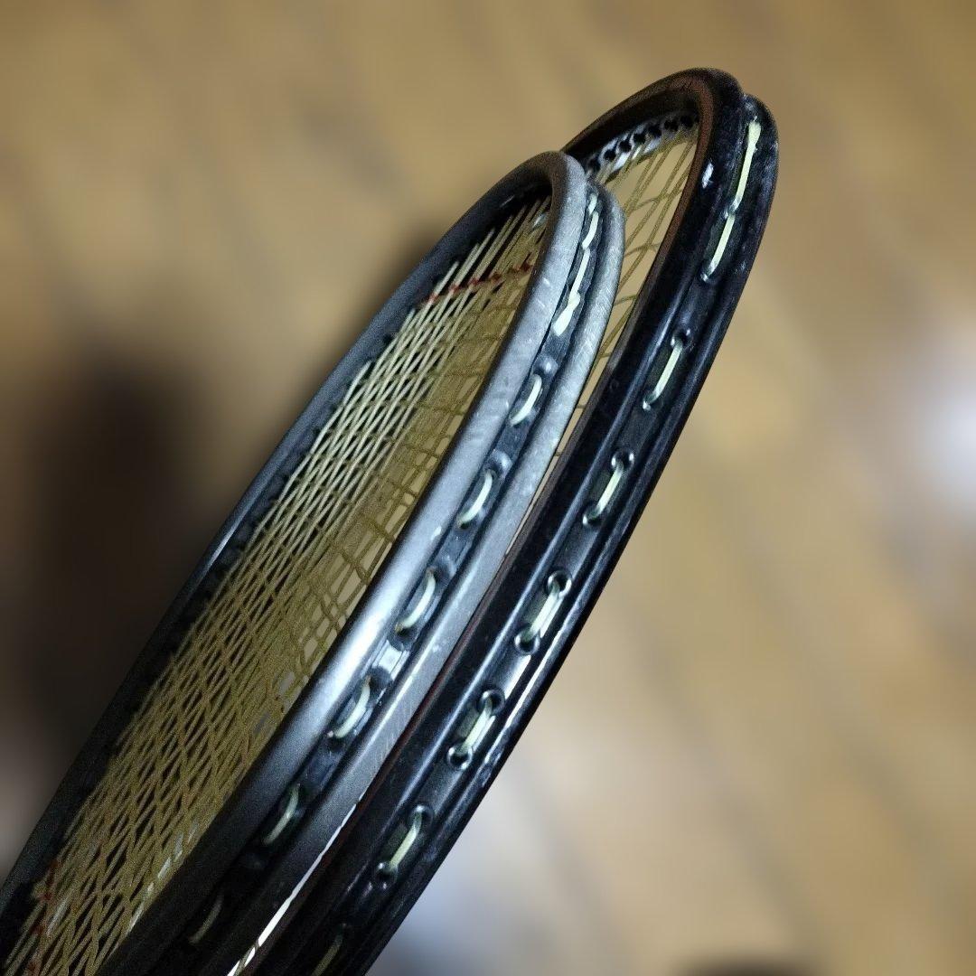 YONEX R-22 & ROSSIGNOL Pro 200 ラケット2本セット