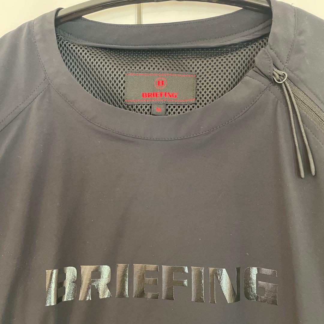 着用2-3回美品BRIEFING MS WIND PULLOVER ブラック M