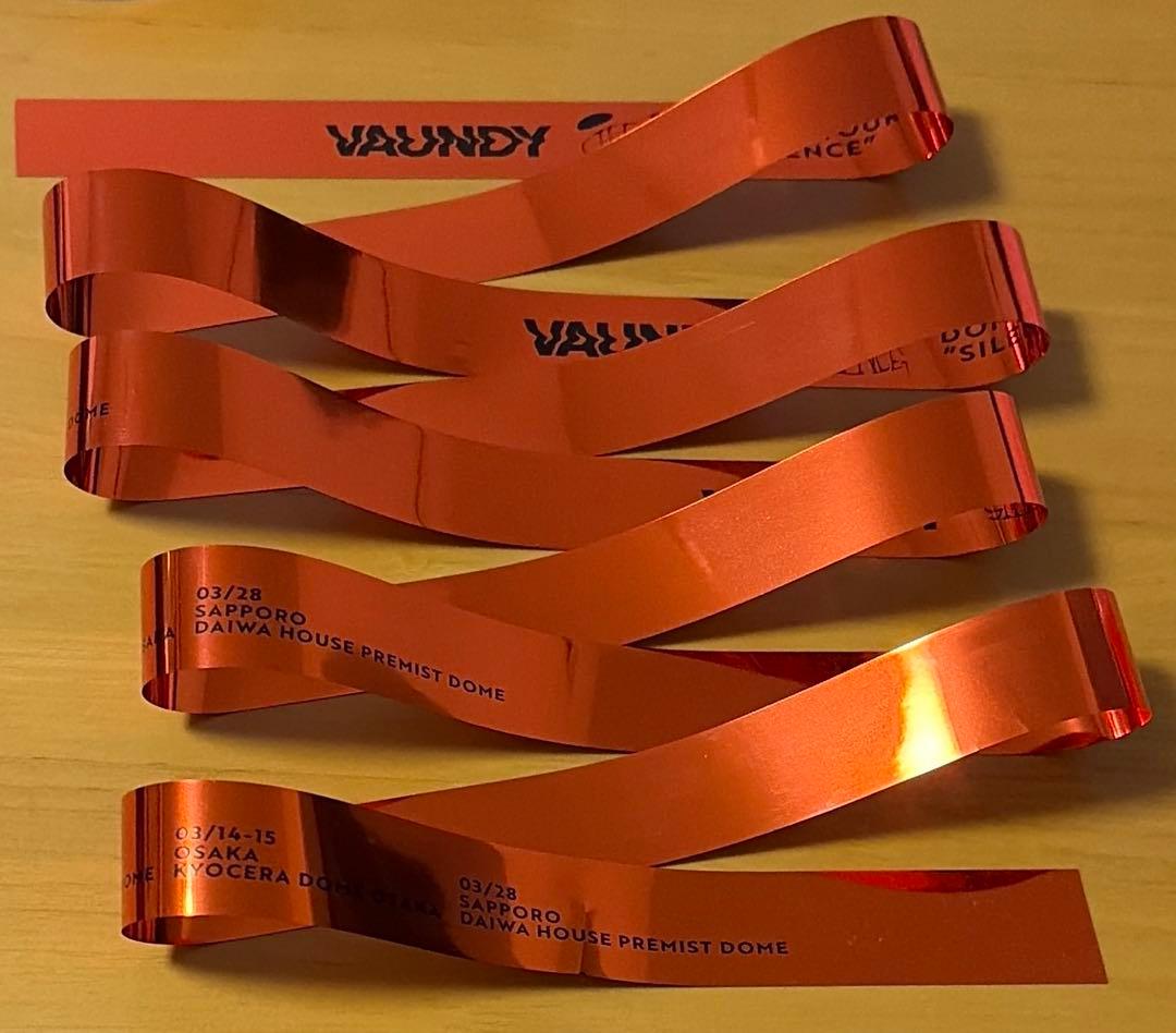 【未開封】VAUNDY キーチェーン3個 ＋ おまけ 銀テ1本