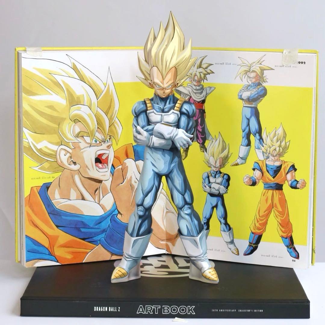 ドラゴンボール 超サイヤ人 ベジータ リペイント 二次元彩色 フィギュア
