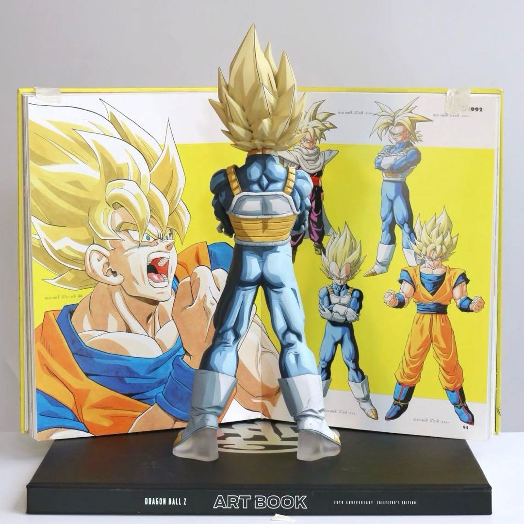 ドラゴンボール 超サイヤ人 ベジータ リペイント 二次元彩色 フィギュア