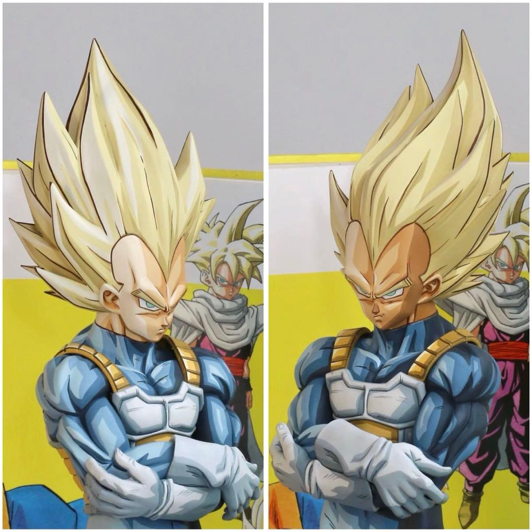 ドラゴンボール 超サイヤ人 ベジータ リペイント 二次元彩色 フィギュア