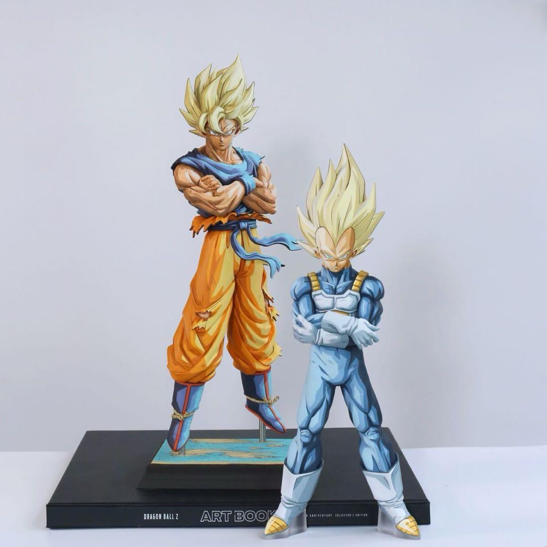 ドラゴンボール 超サイヤ人 ベジータ リペイント 二次元彩色 フィギュア