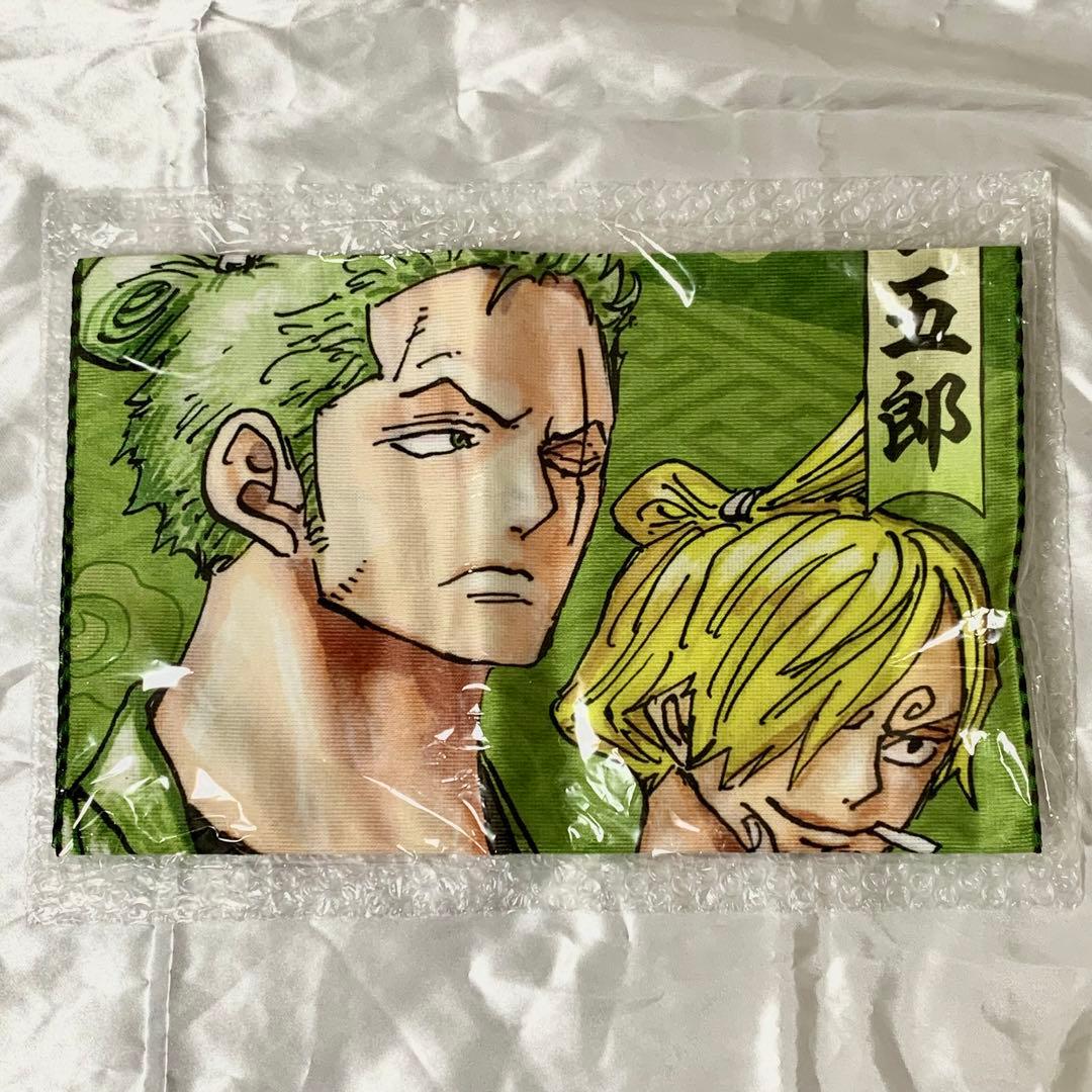 ジャンプフェスタ ONE PIECE ゾロ サンジ 大判タオル