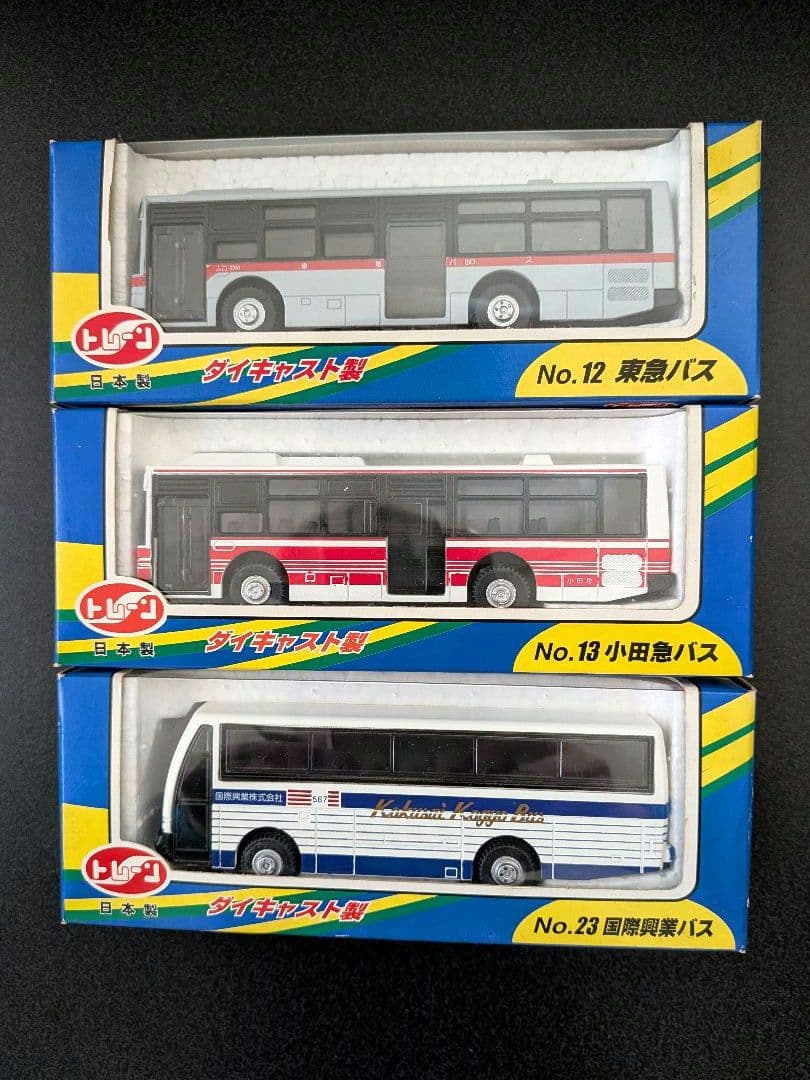 未開封！トレーン社製1/80ポケットバス【関東の人気バス6台セット】廃盤レア品