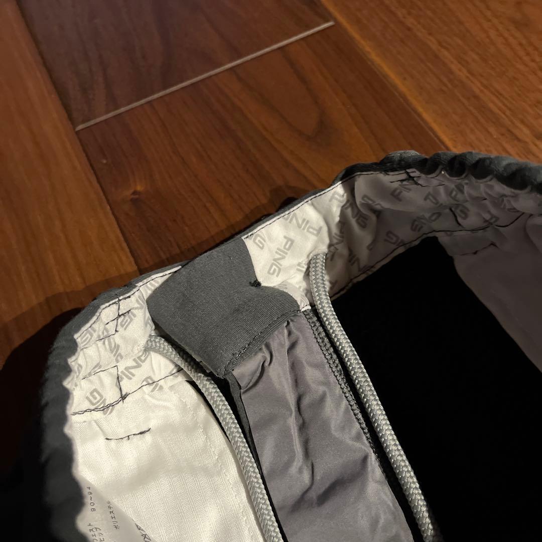 PING GOLF 裏起毛 ストレッチパンツ グレー