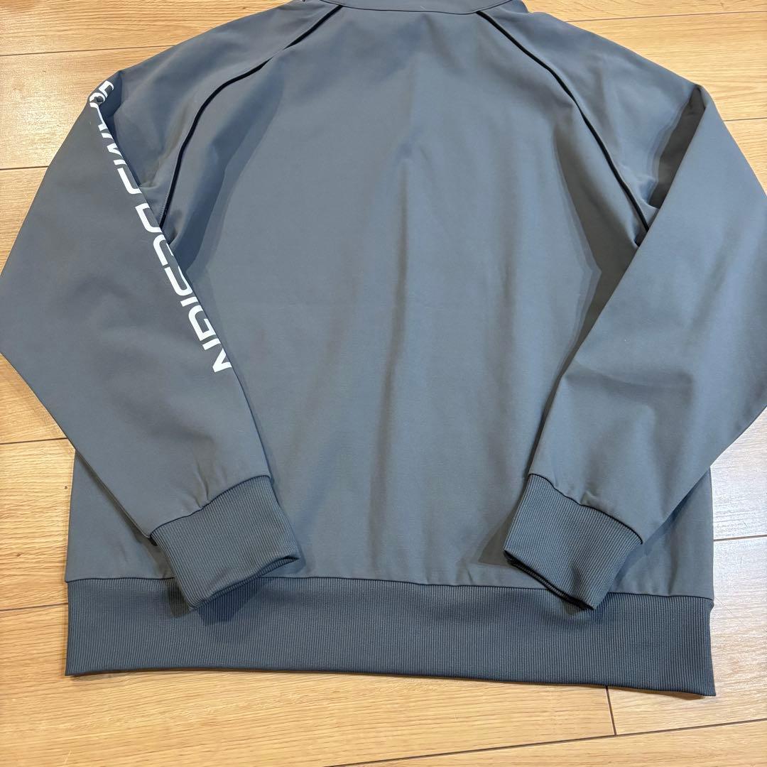 新品　ビームスデザイン　トラックジャケット　パンツ　セットアップ　ゴルフ　グレー