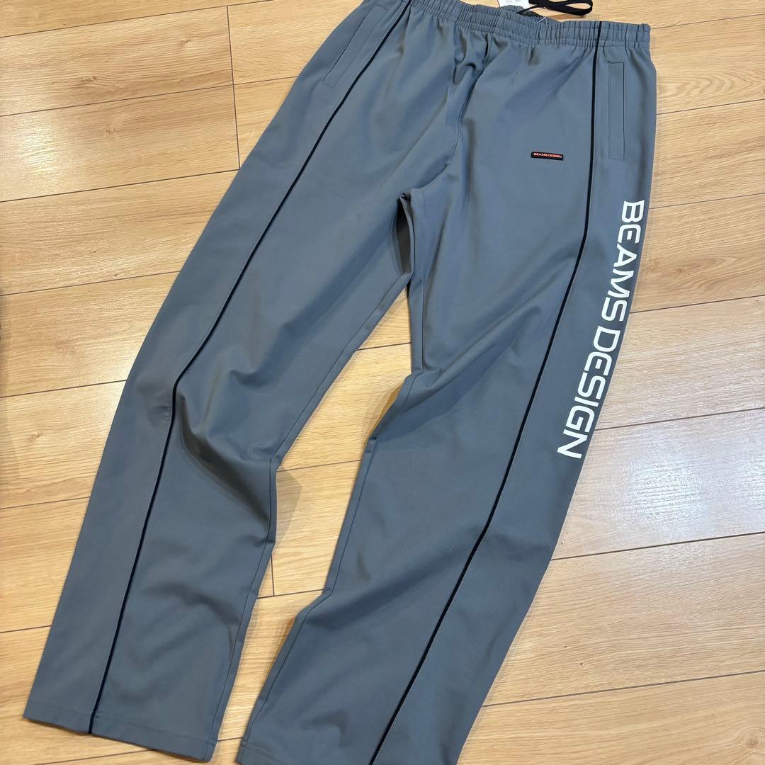 新品　ビームスデザイン　トラックジャケット　パンツ　セットアップ　ゴルフ　グレー