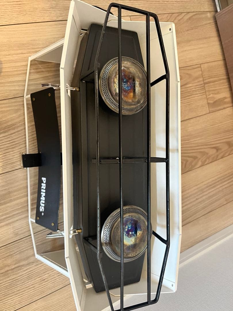 大人気　プリムス　オンジャ　ホワイト　ガス缶ケース付き