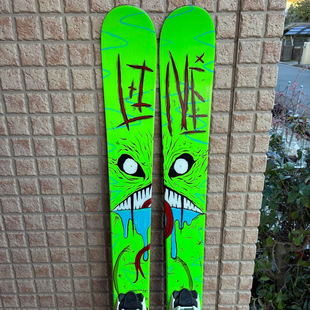 LINE Line スキー　167cm フリースタイルスキー　ツインチップ