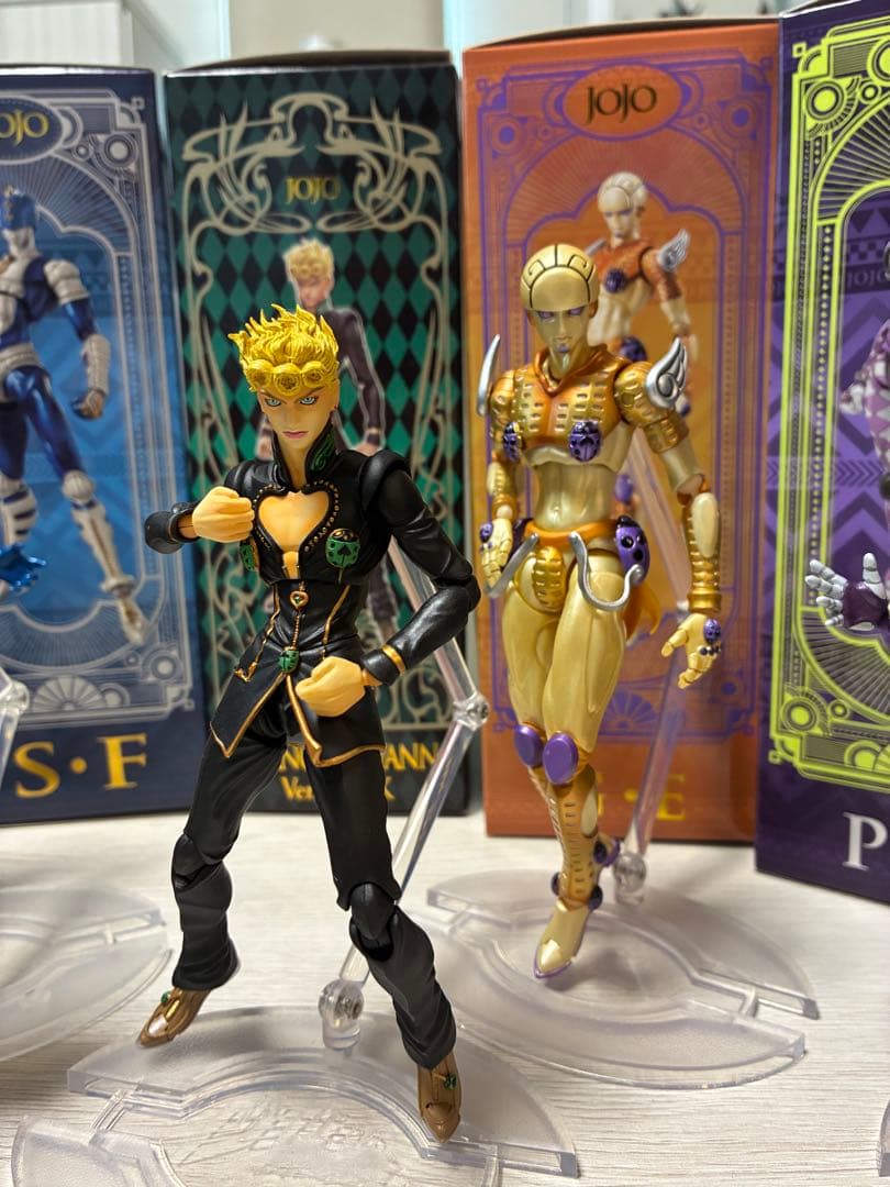 ジョジョの奇妙な冒険 超像可動 まとめ売り ブチャラティチームVer Black