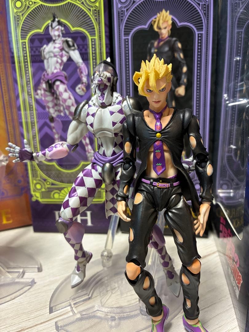 ジョジョの奇妙な冒険 超像可動 まとめ売り ブチャラティチームVer Black