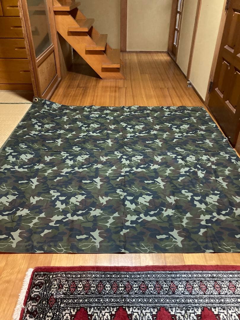 B*房様 ルーマニア軍幕 軍幕 リーフカモ デッドストック 2回使用 美品