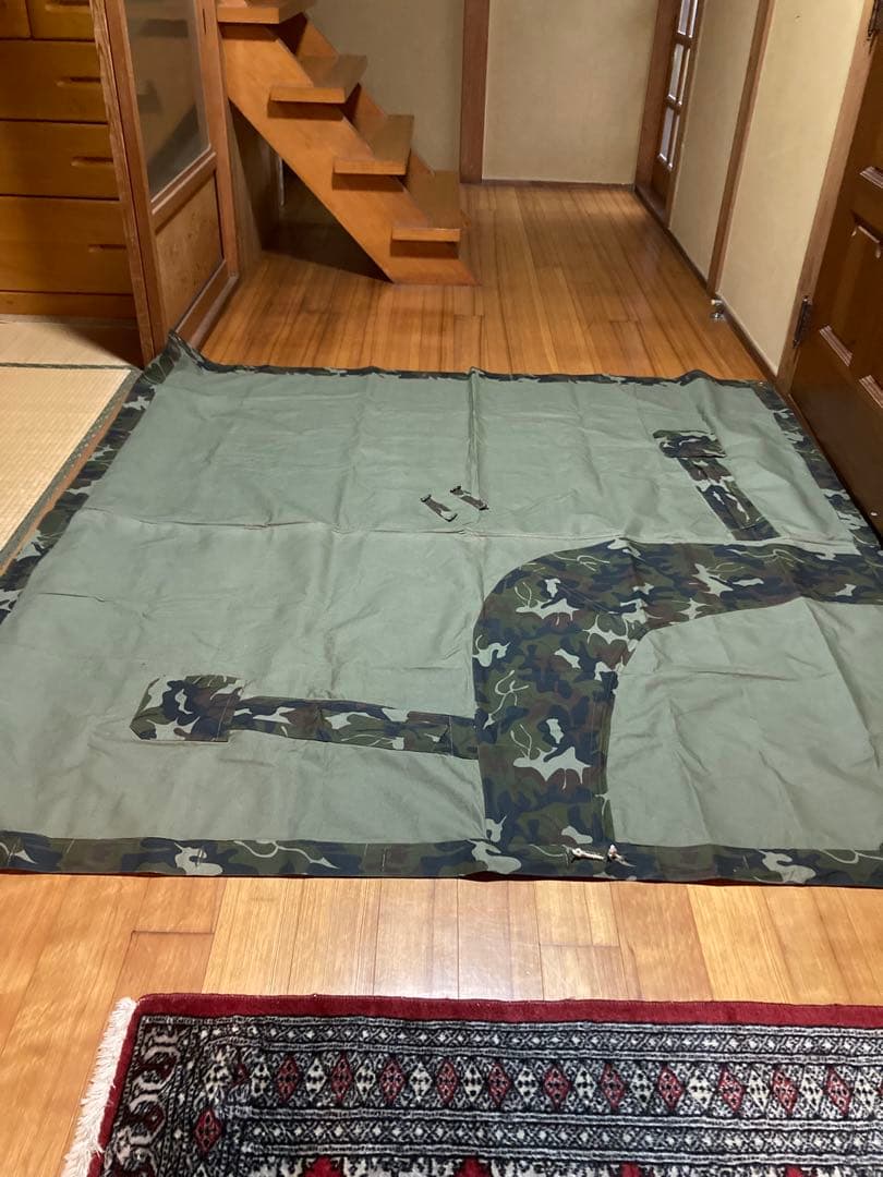 B*房様 ルーマニア軍幕 軍幕 リーフカモ デッドストック 2回使用 美品